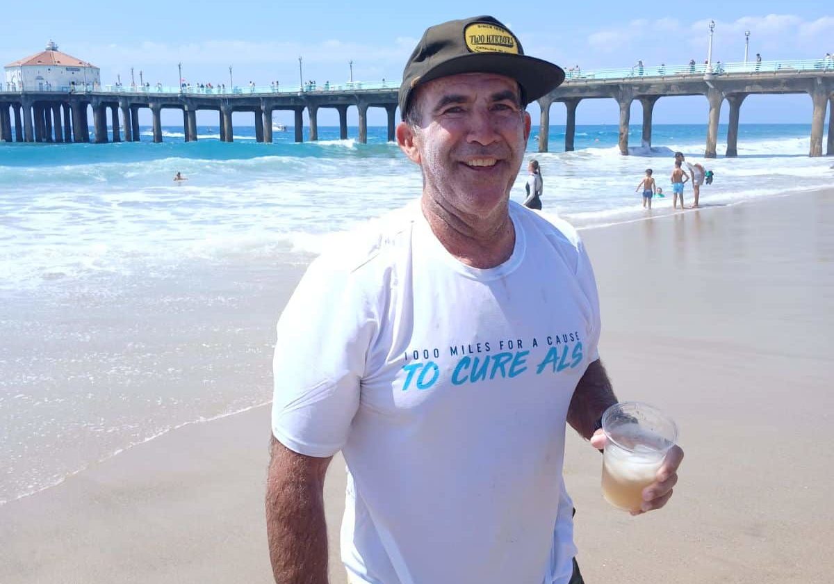 Ο Tom Horton, εμπνευστής του Greek Islands Paddle to Cure ALS