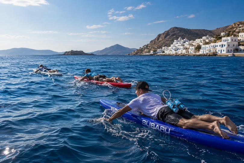Η πρώτη ημέρα στο νερό