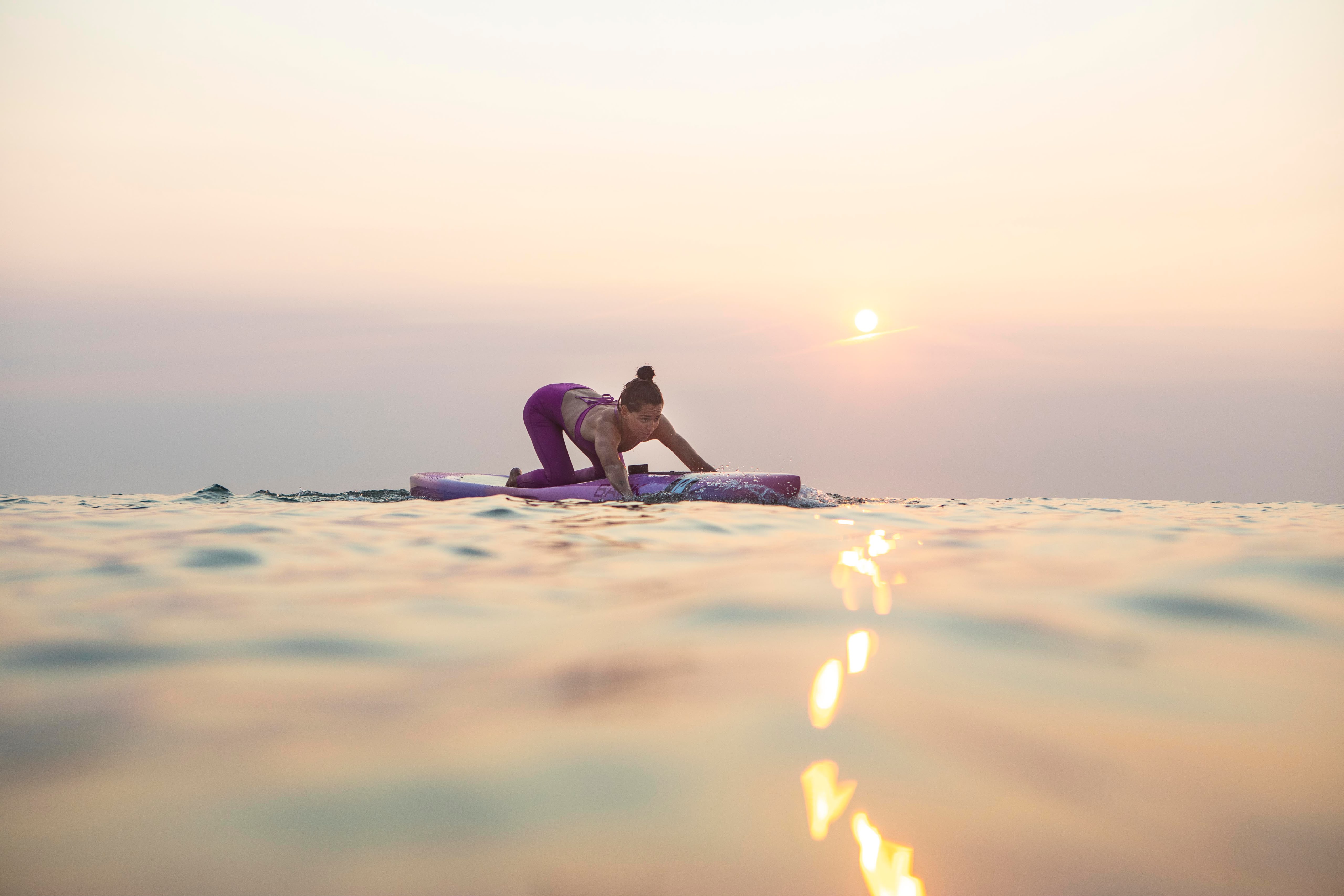 Prone paddleboard σε προηγούμενη δράση